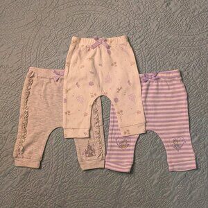 Disney Baby Disney Princess Infant Jogger Pants Size 0-3 months